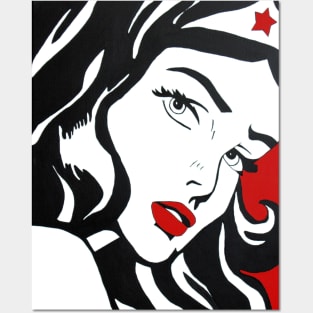 A true heroine Posters and Art